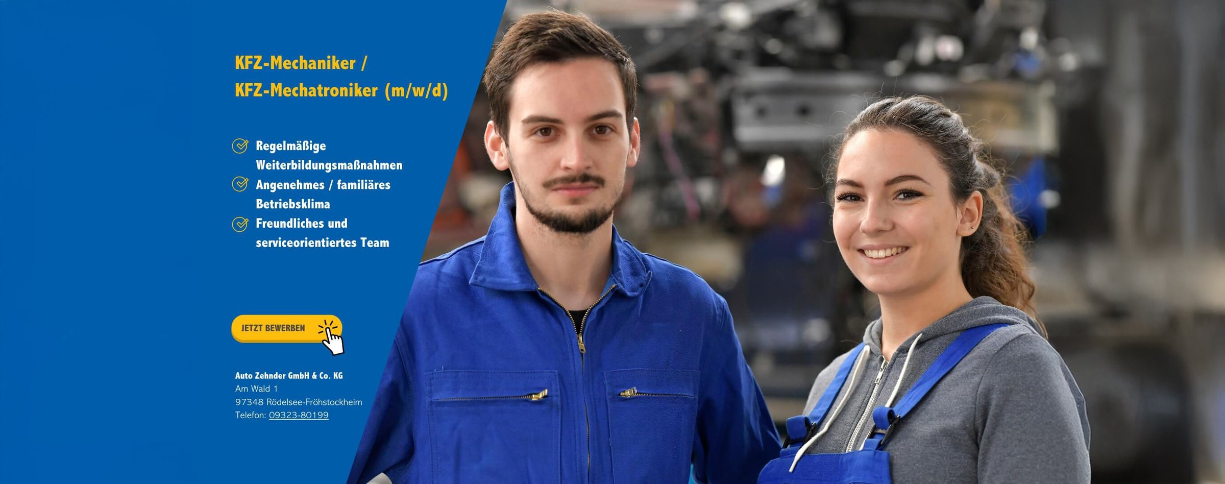 Auto Zehnder sucht Dich Bild: Auto Zehnder sucht Dich